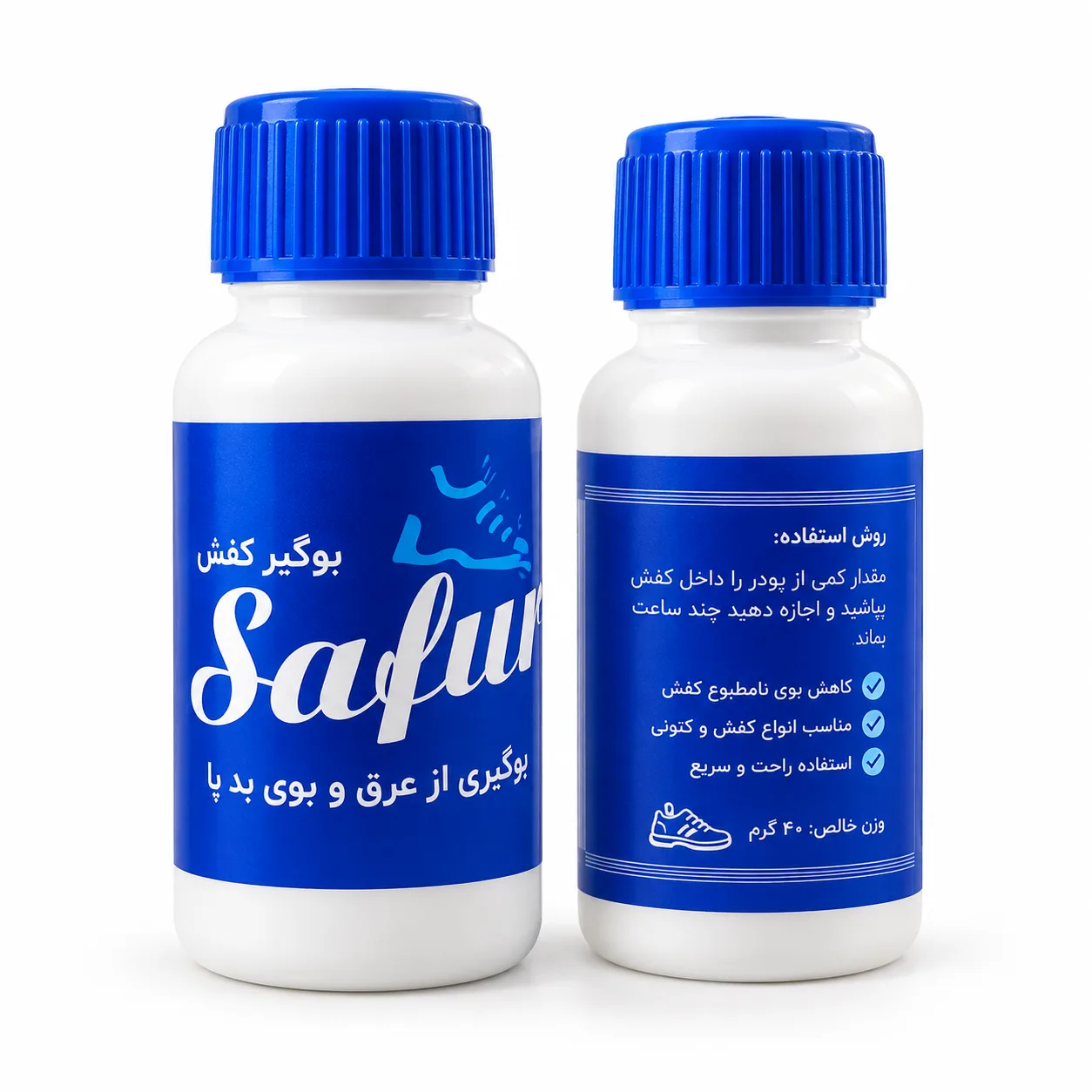 بوگیر پودری کفش و کتونی